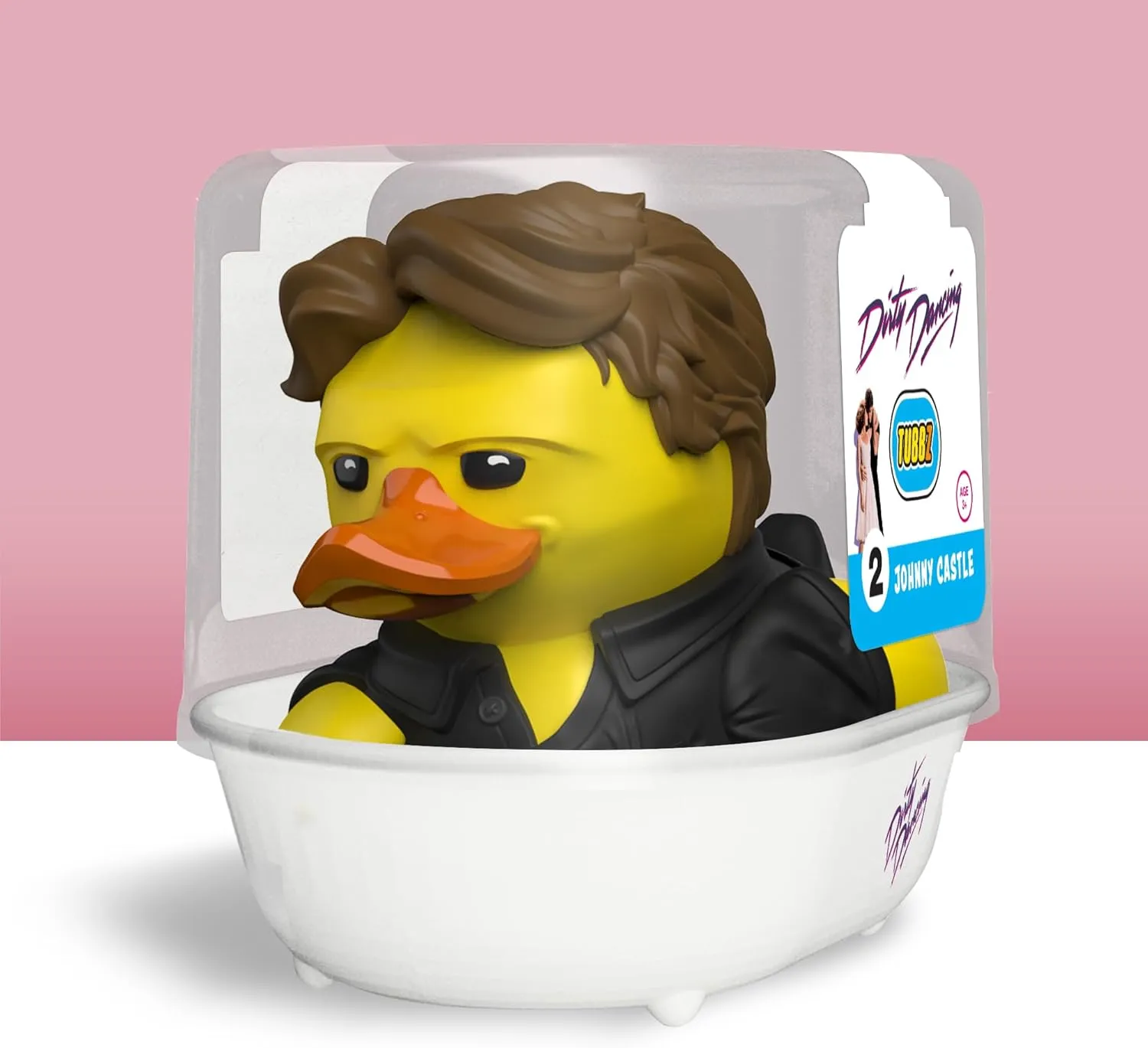 TUBBZ First Edition Johnny Castle Collectible Vinyl Rubber Duck Figure - Official Dirty Dancing Merchandise - Music TV & Film