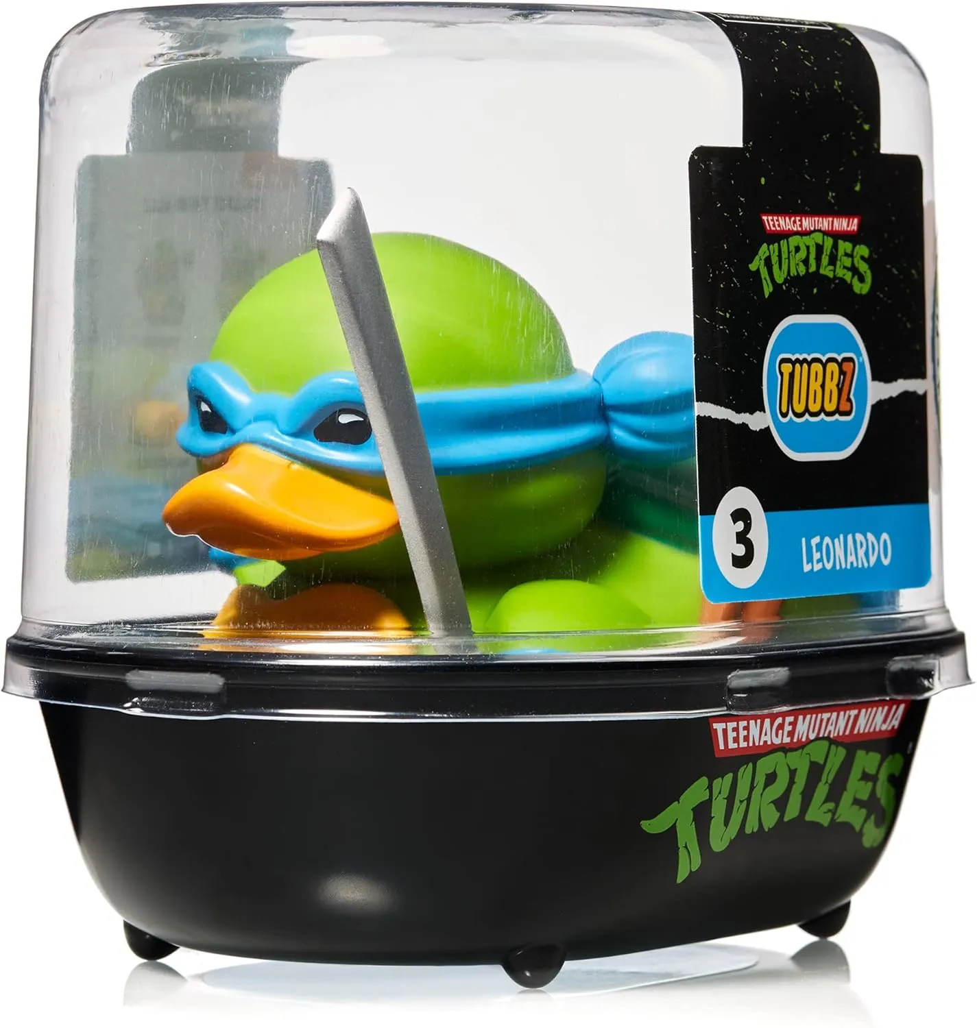 TUBBZ First Edition Leonardo Collectible Vinyl Rubber Duck Figure - Official Teenage Mutant Ninja Turtles Merchandise - TV, Movies & Video Games