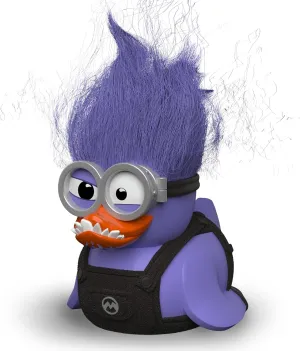 TUBBZ First Edition Purple Minion Collectible Vinyl Rubber Duck Figure - Official Minions Merchandise - Animation Childrens TV, Movies & Video Games