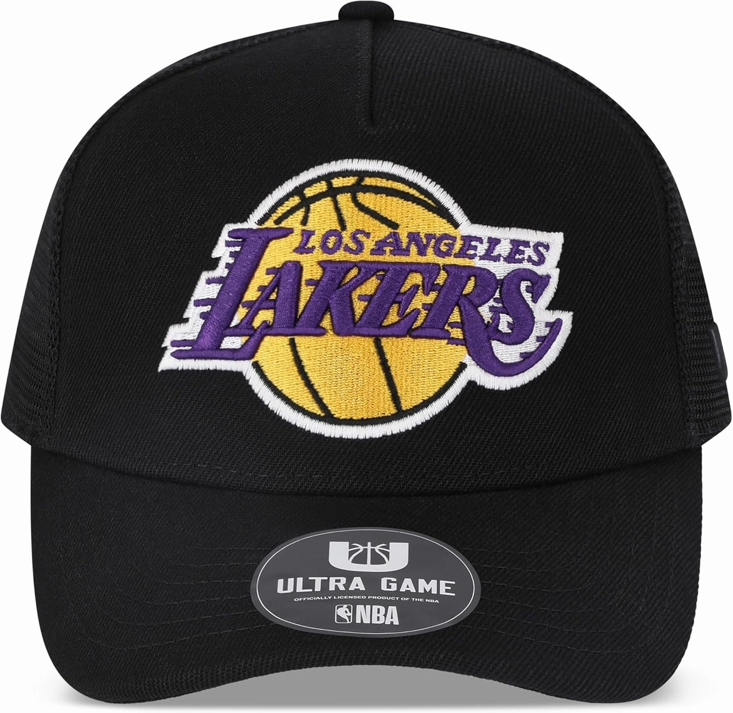 Ultra Game Men's NBA Official Snap Back All Around The World Trucker Baseball Cap Hat