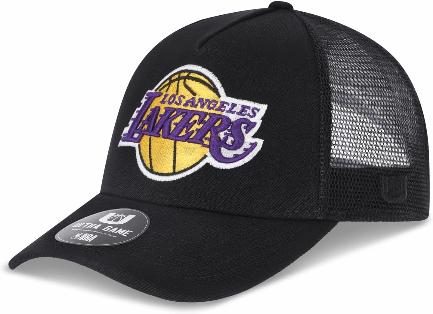Ultra Game Men's NBA Official Snap Back All Around The World Trucker Baseball Cap Hat