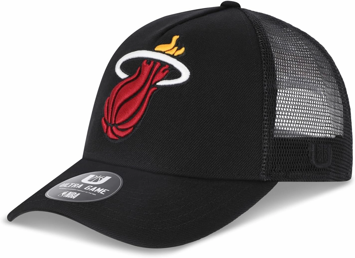 Ultra Game Men's NBA Official Snap Back All Around The World Trucker Baseball Cap Hat