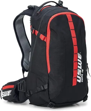 USWE Core Backpack, a High End Daypack for Enduro, Dirtbike, Moto, Black (25L USWE Red)