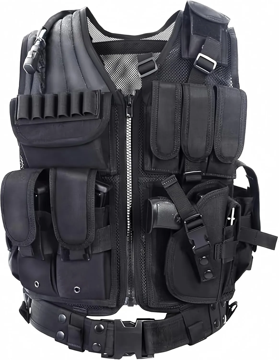 vAv YAKEDA Tactical Vest Outdoor Breathable CS Game Airsoft Vest Adjustable for Adults