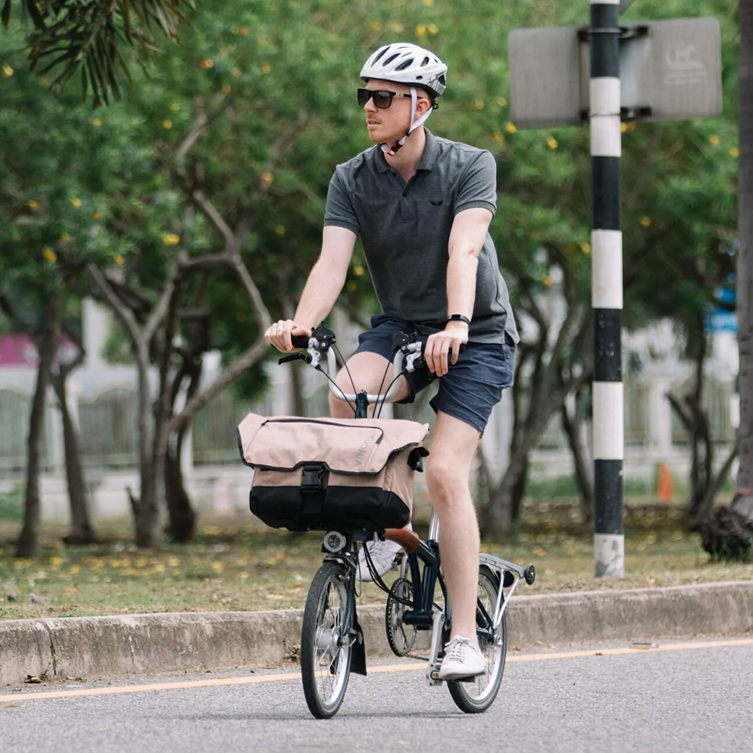 Vincita Birch Front Bag 2.0 for Brompton Folding Bicycle