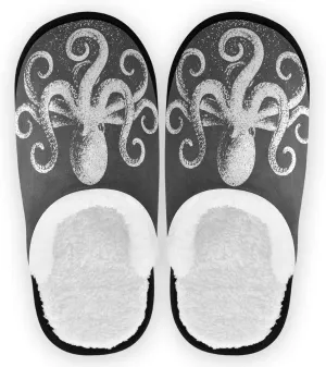 visesunny Slippers for Women Mens Winter Warm Memory Foam Cotton Home Slippers Women's House Slippers Bedroom Slippers Cozy Indoor Outdoor Shoes Unisex