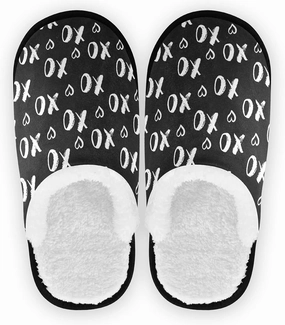 Visesunny Modern Cute Funny House Slippers for Women Men - Unisex Indoor Outdoor