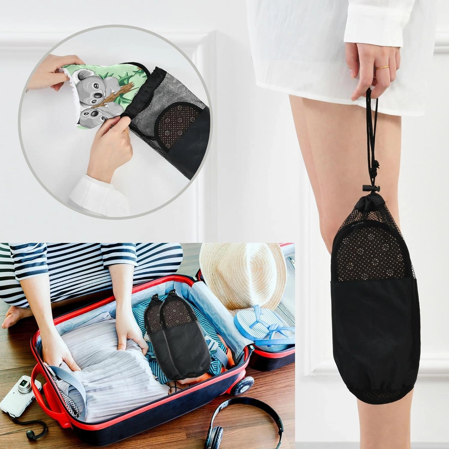 visesunny Slippers for Women Mens Winter Warm Memory Foam Cotton Home Slippers Women's House Slippers Bedroom Slippers Cozy Indoor Outdoor Shoes Unisex