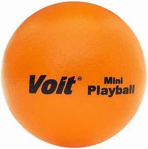 Voit Tuff Coated Foam Low Bounce Ball 5 in. Mini - Orange