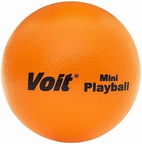 Voit Tuff Coated Foam Low Bounce Ball 5 in. Mini - Orange