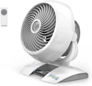 Vornado 5303DC Energy Smart Small Air Circulator Fan with Variable Speed Control, white, Medium