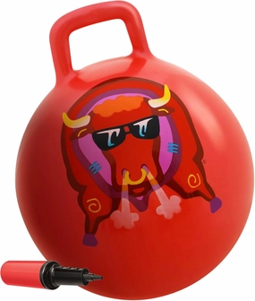 WALIKI Space Hopper | Adults 13-101 | Outdoor Hippity Hop Game | Jumping Ball | Hopping Ball | Red 29”
