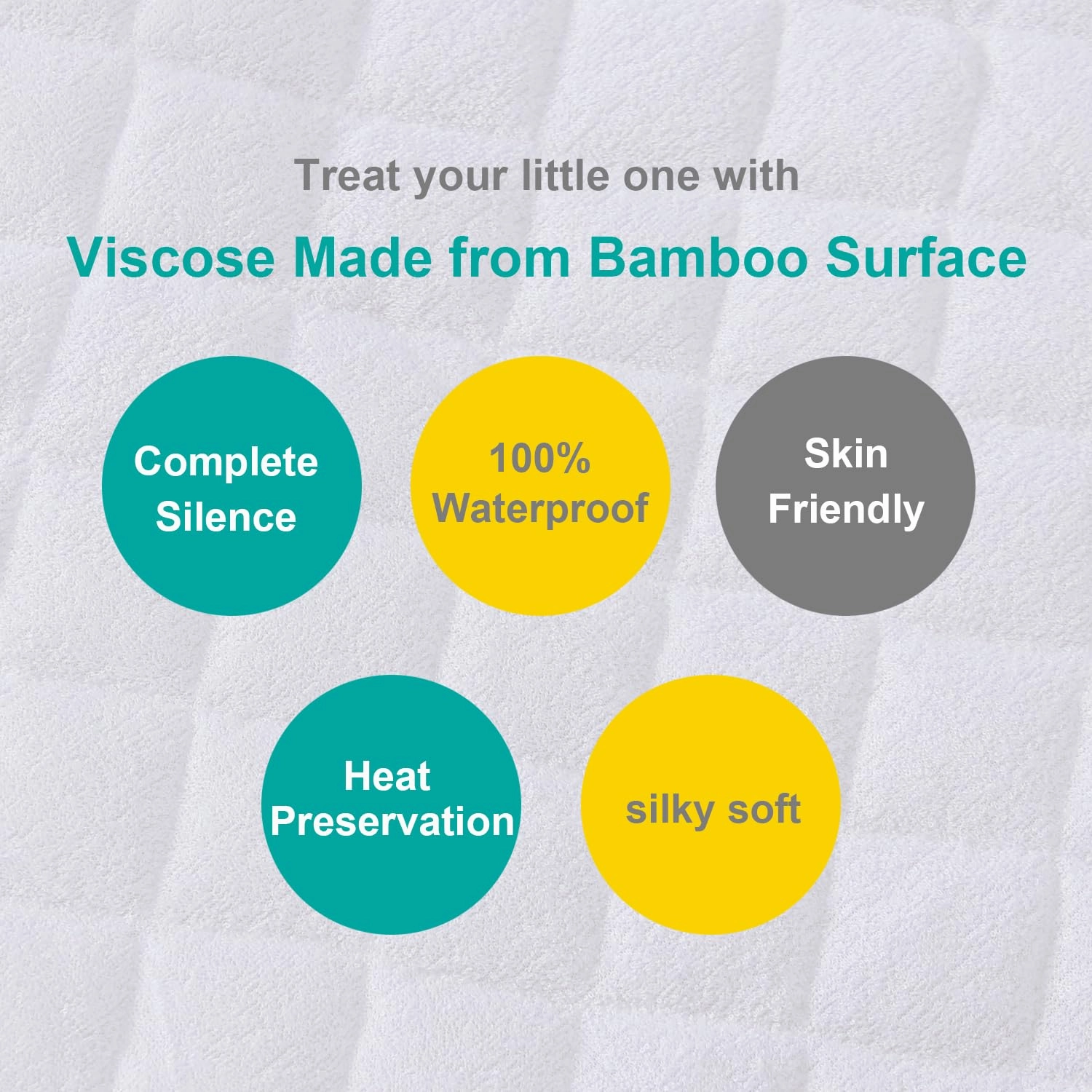 Waterproof Bassinet Mattress Protector, Fit for 19" x 27" Graco My View 4 in 1 Bassinet, Ultra Soft Breathable, Viscose Made from Bamboo Surface, Washer & Dryer