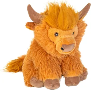 Wild Republic Cuddlekins Highland Cow, Stuffed Animal, 12 inch, Plush Toy, Fill is Spun Recycled Water Bottles