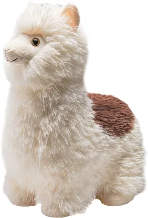 Wild Republic Snuggleluvs, Alpaca, Weighted Stuffed Animal, 15 inches, Gift for Kids, Plush Toy, Fill is Spun Recycled Water Bottles