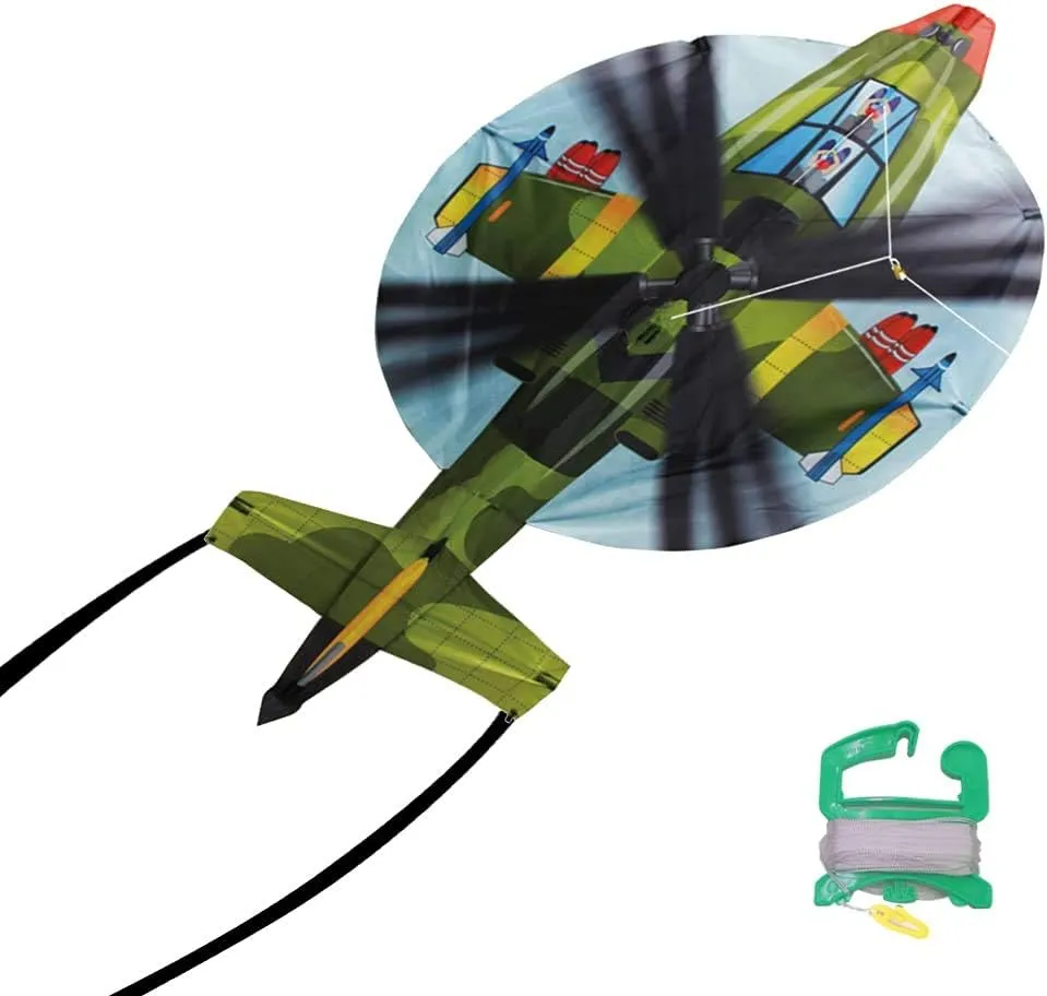 WindNSun FlightZone Kites - Easy to Fly Aviation Themed Airplane and Space Shuttle Kites for Kids and Adults
