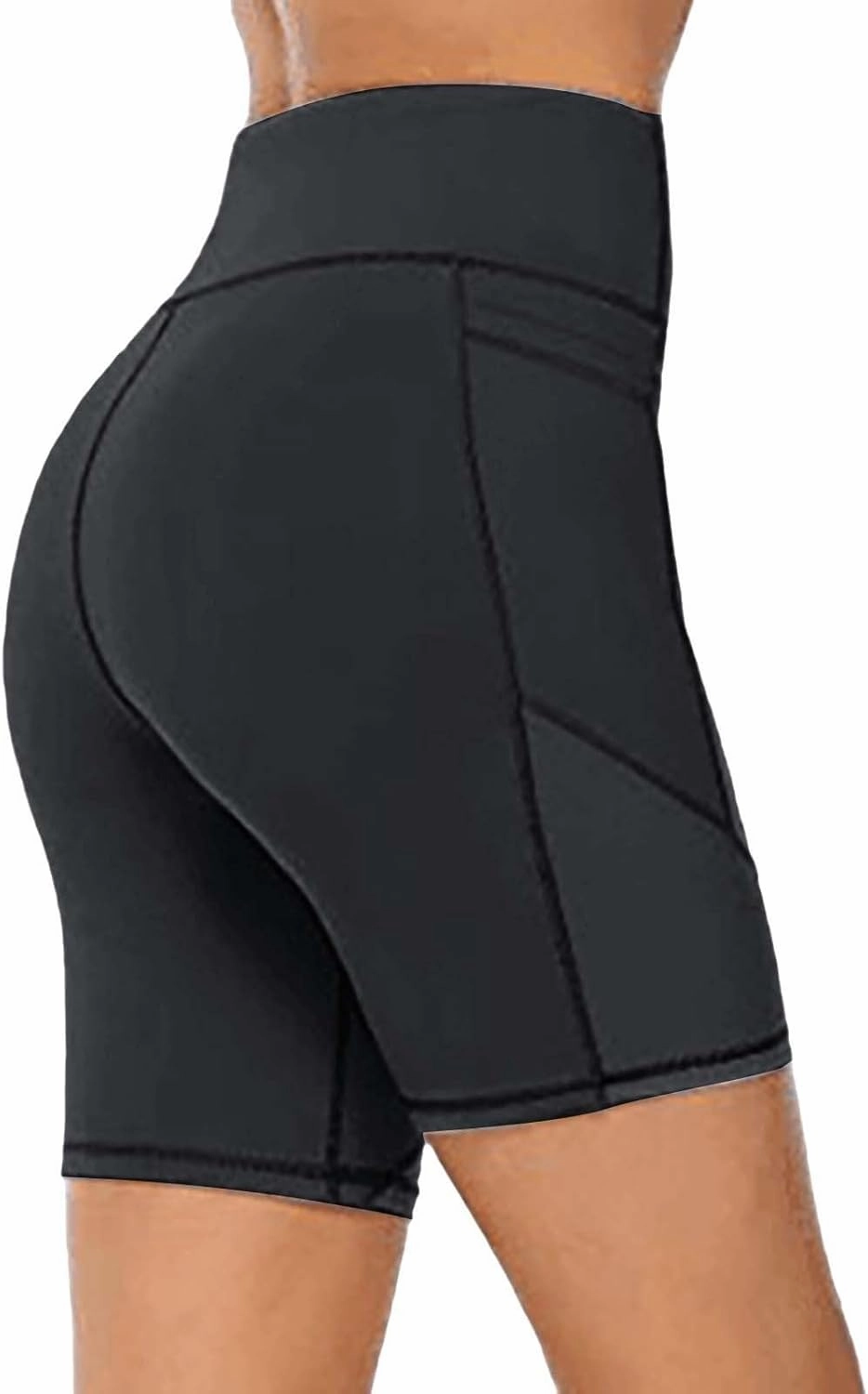 Women Workout Impact Shorts Women's High Waist Yoga Short Abdomen Training Running Yoga Pants Features Workout Yoga