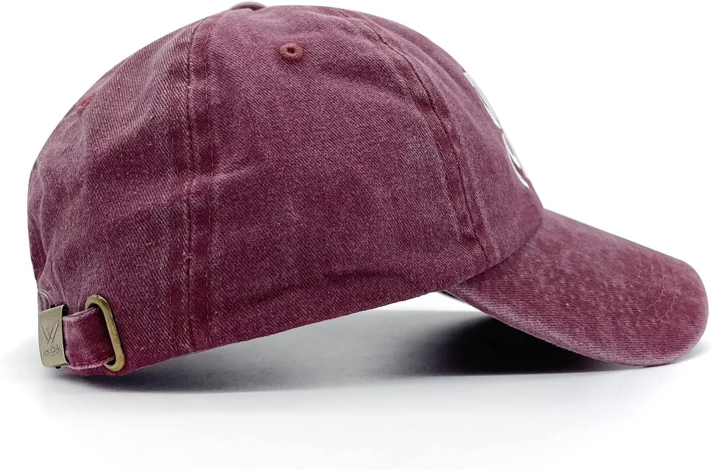 Women's Embroidered Dog Mom Hat Adjustable Denim Baseball Cap