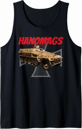 WW2 German Armored Personnel Carrier Sd.Kfz. 251 Hanomags Tank Top