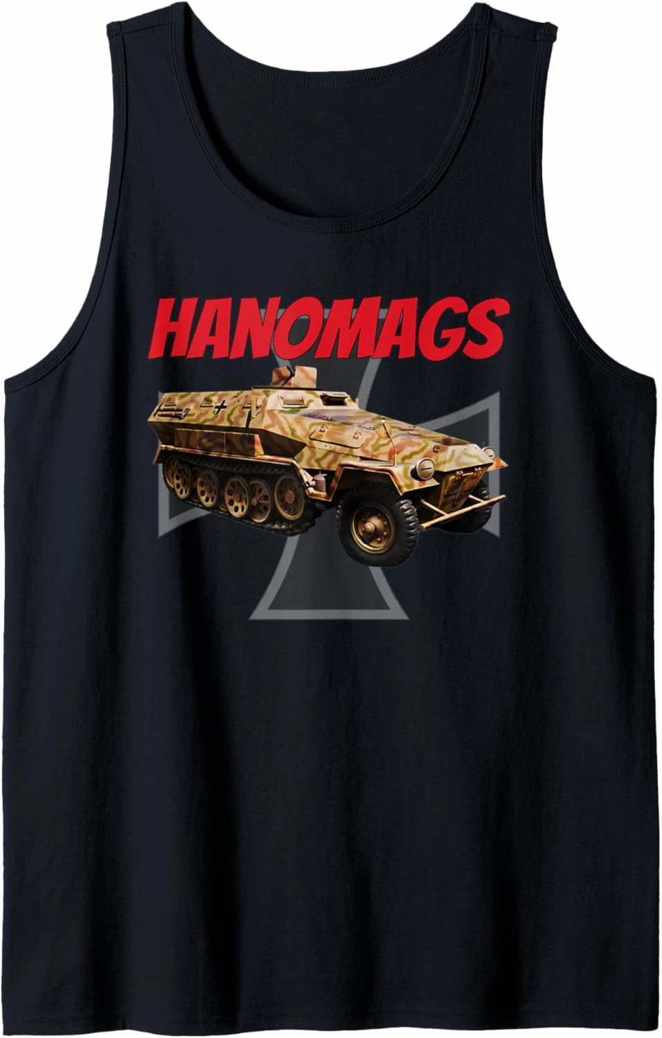WW2 German Armored Personnel Carrier Sd.Kfz. 251 Hanomags Tank Top
