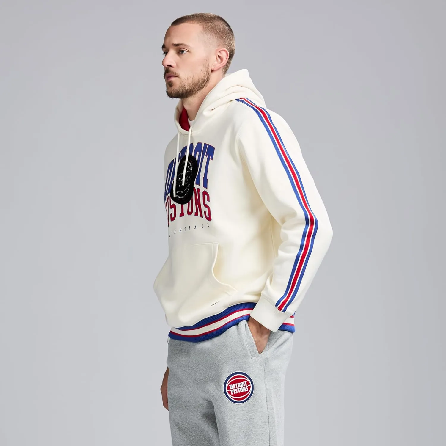 x NBA Officially Licensed Men's Long Sleeve Pullover Hoodie Fleece Heavyweight Sweatshirt