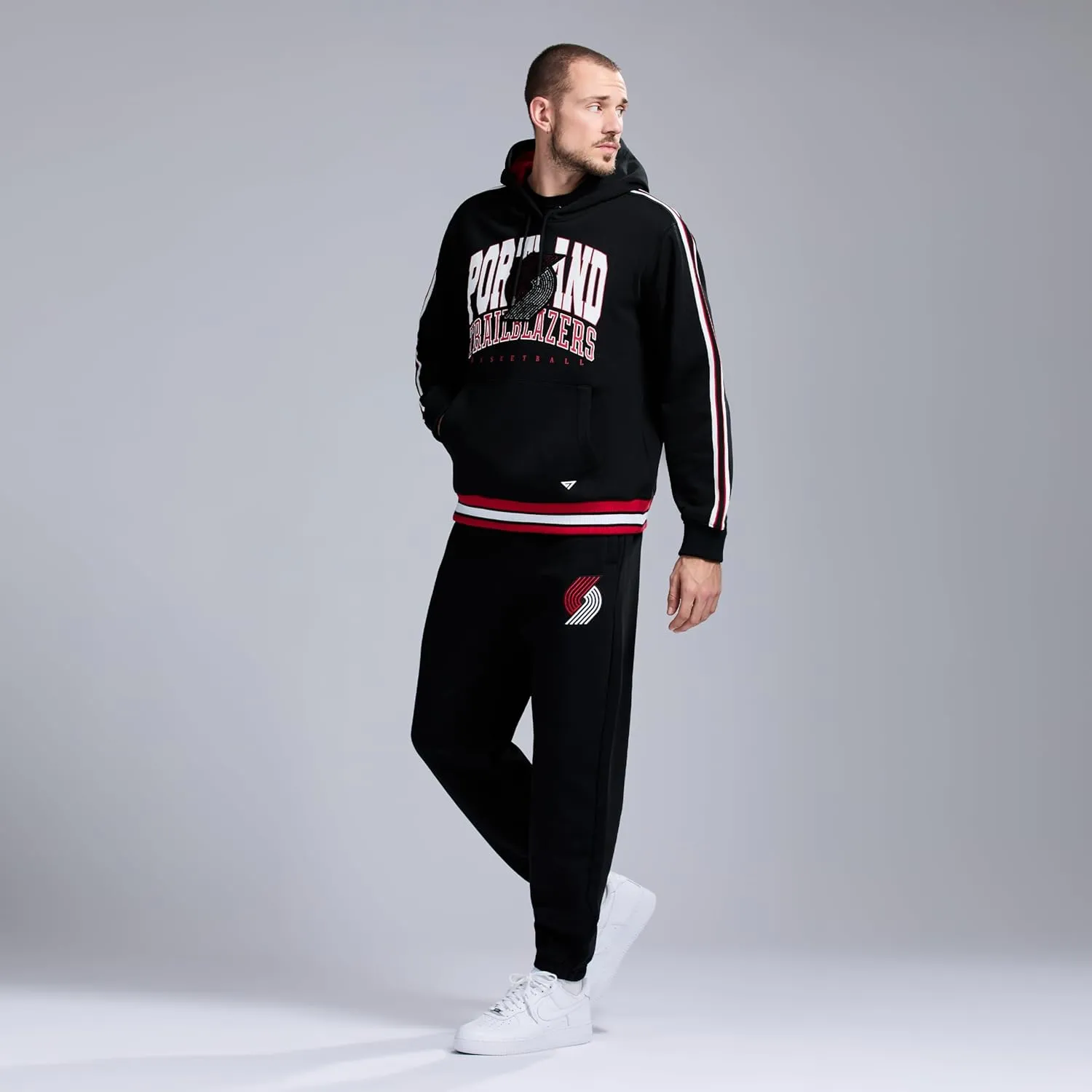 x NBA Officially Licensed Men's Long Sleeve Pullover Hoodie Fleece Heavyweight Sweatshirt