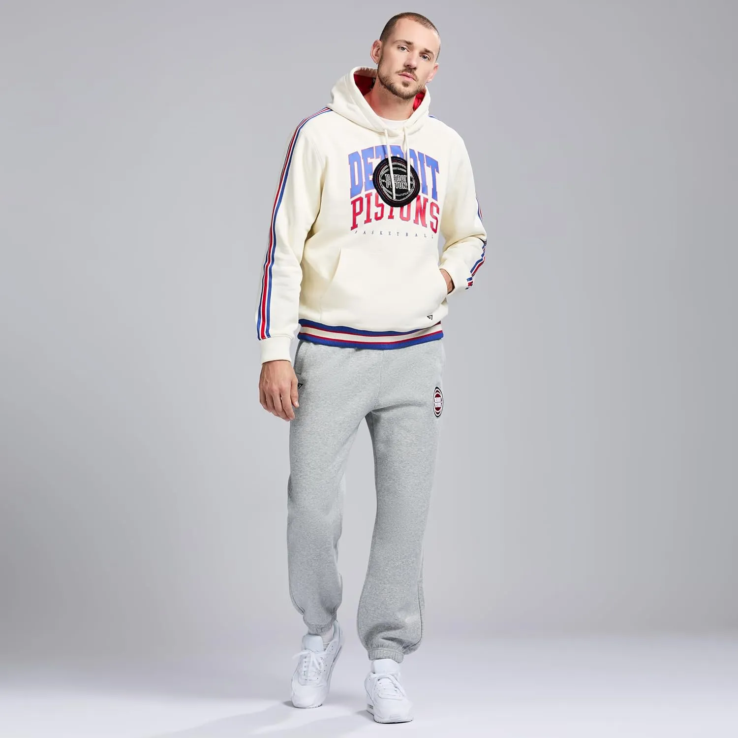 x NBA Officially Licensed Men's Long Sleeve Pullover Hoodie Fleece Heavyweight Sweatshirt