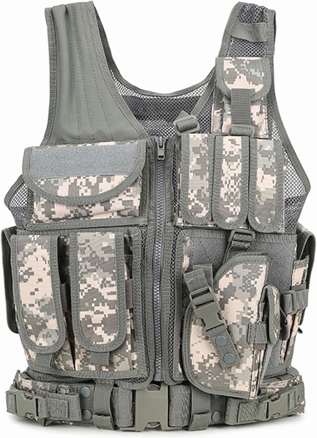 YAKEDA Tactical Outdoor CS Game Vest Adjustable Fit Adult