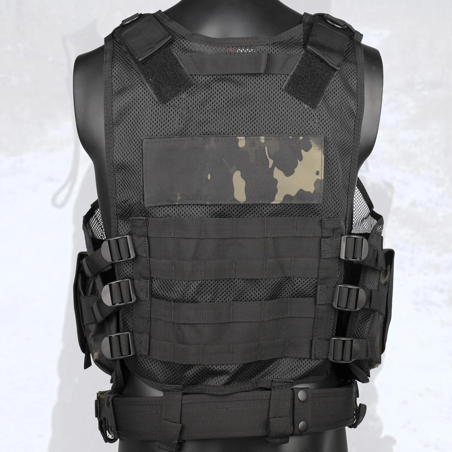 YAKEDA Tactical Outdoor CS Game Vest Adjustable Fit Adult