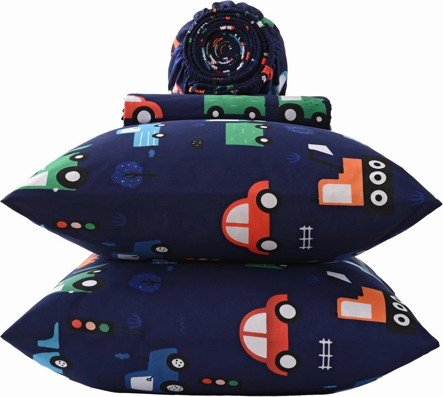 Yibeizi Airplane Comforter Set for Boys Full Size, Kids Green Camouflage Printed Bedding Set with Pillow Sham, Cute Lightweight Soft Breathable Machine Washable Quilted Bed Comforter Set 3 Piece