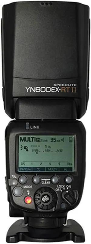 YONGNUO Upgraded YN600EX-RT II TTL Flash Speedlite for Canon Camera, Support 1/8000s HSS, Master, USB Firmware Upgrade