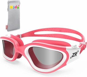 ZIONOR Kids Swim Goggles, G1 MINI UV Protection Anti-Fog Polarized Swimming Goggles for Age 6-14