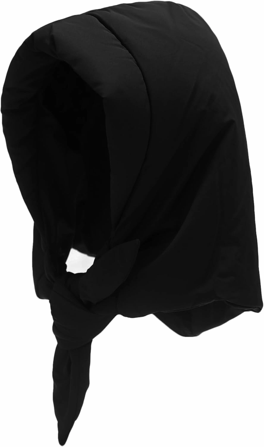 ZLYC Women Winter Down Hat Windproof Hooded Scarf Soft Warm Balaclava Skull Cap Beanie Hat