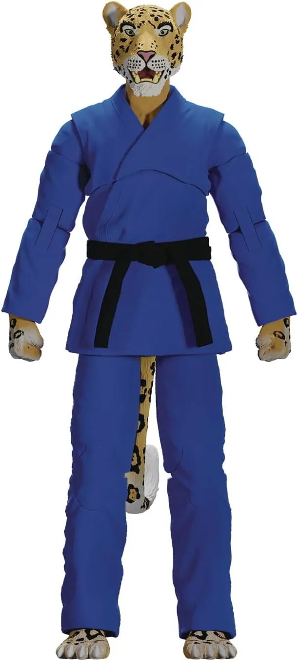 Zoo Jitsu Fighters: Jairo The Jaguar (Blue Gi) 6-Inch Action Figure