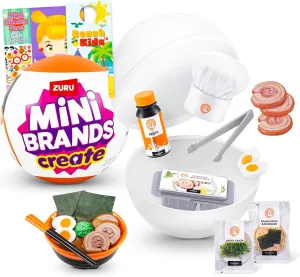 Zuru Mini Brands Master Chef Set - Mini Brands Master Chef Series 1 Mystery Ball Bundle with Stickers, More | Mini Master Chef Series