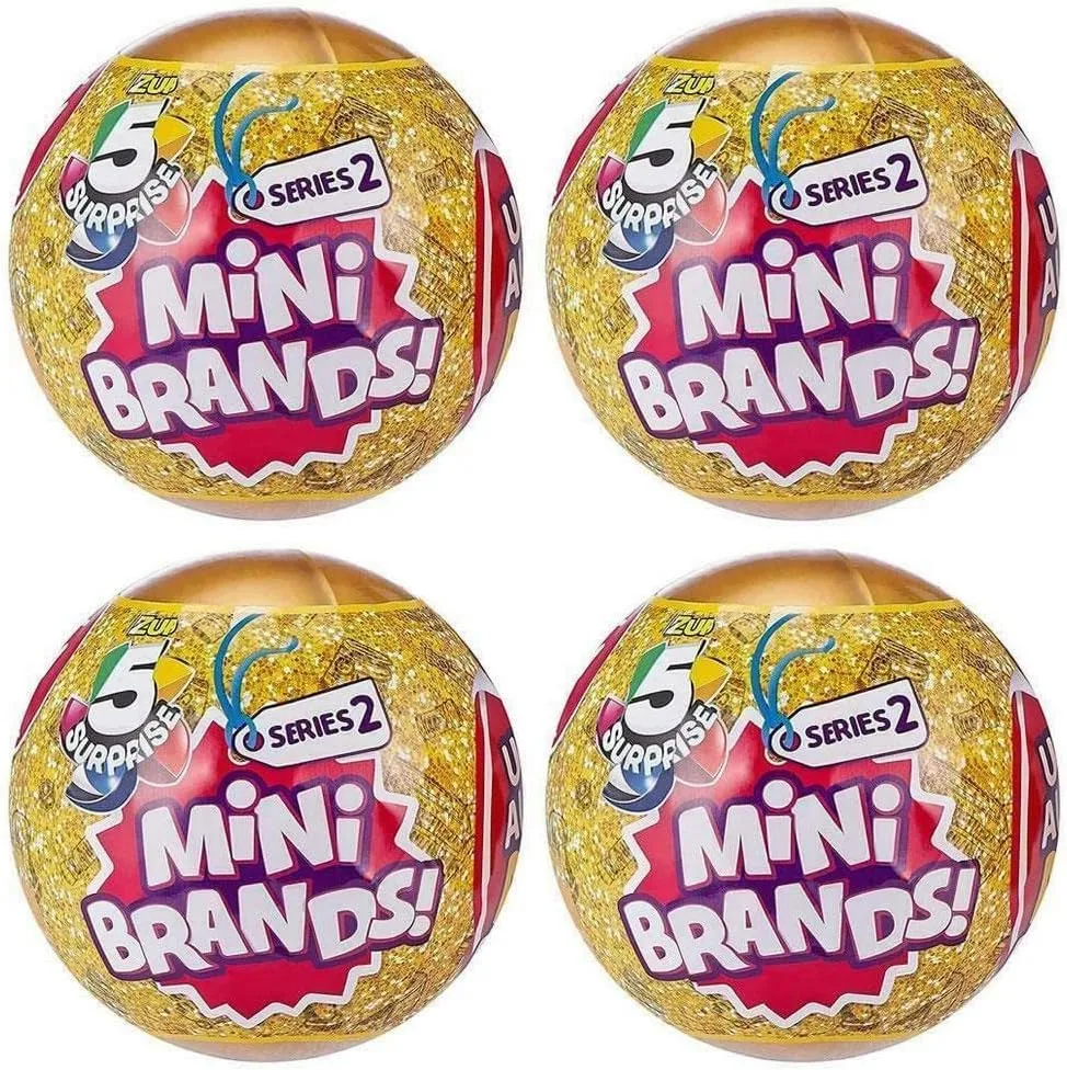 Zuru Toys 5 Surprise Mini Brands Series 2-4 Ball Bundle